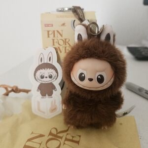 Pin Into Love Pop mart Mini Labubu Letter L